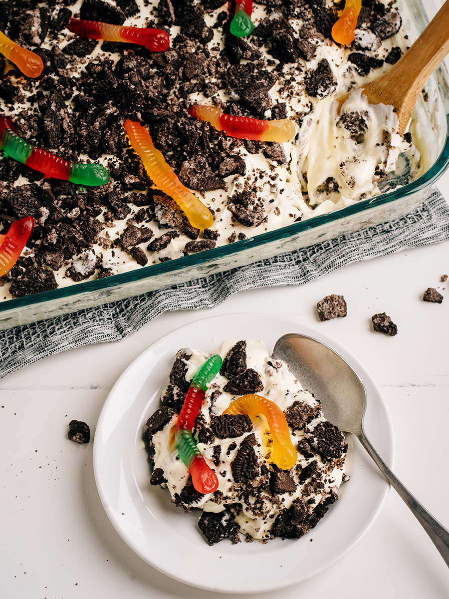 Oreo Dirt Pudding Dessert - The Recipe Life