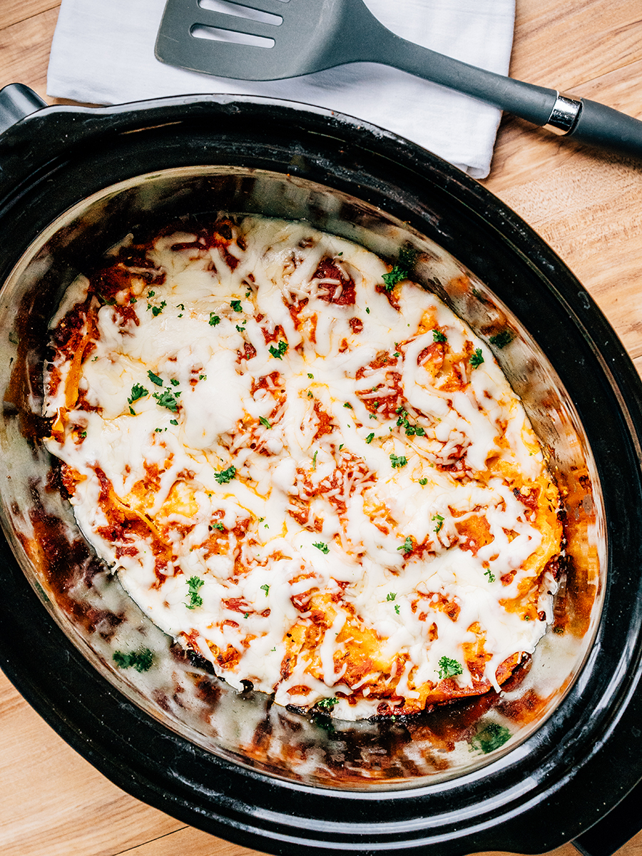 Easy Crockpot Lasagna - The Recipe Life