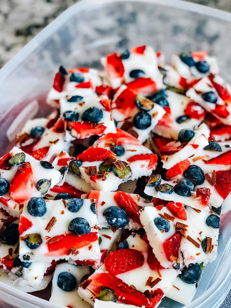 Frozen Yogurt Bars - The Recipe Life