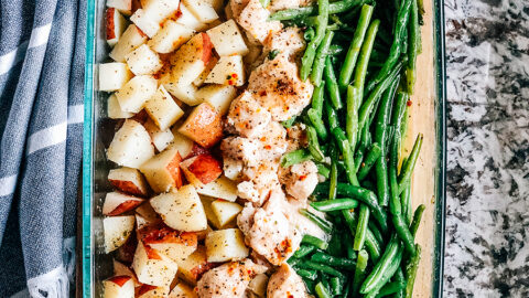 Italian Chicken, Green Beans, and Potatoes