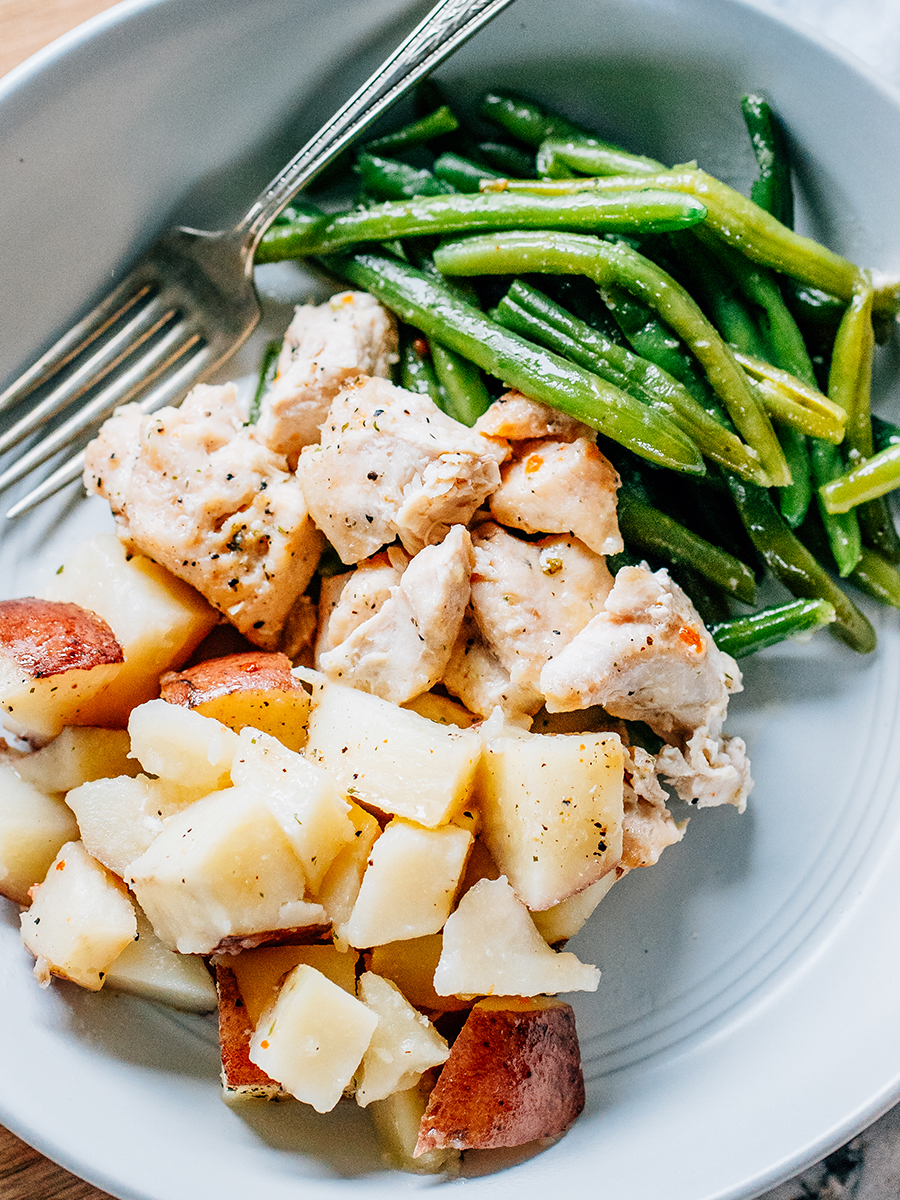 Italian Chicken, Green Beans, and Potatoes - The Recipe Life