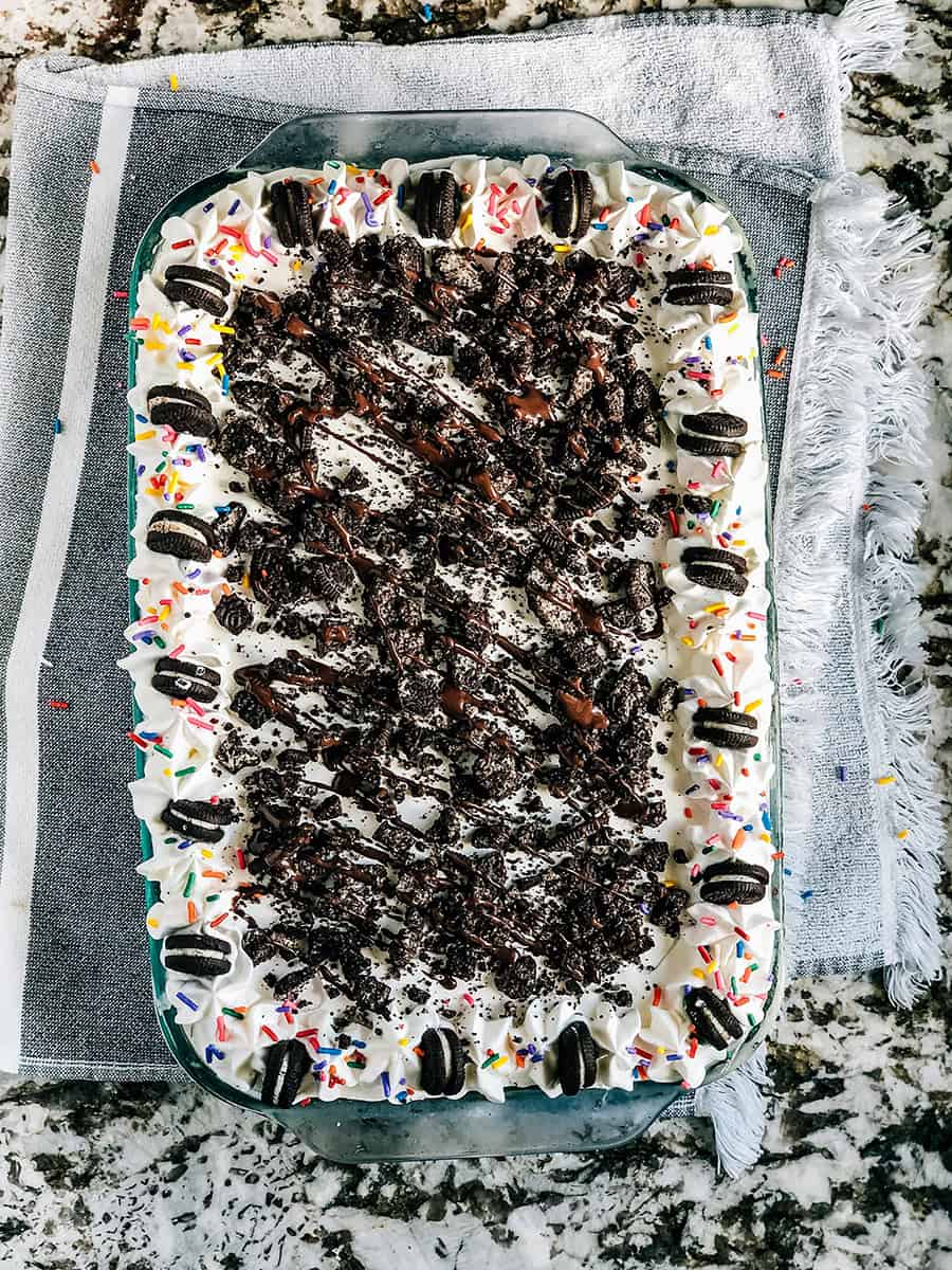 Oreo Fudge Ice Cream Cake The Recipe Life