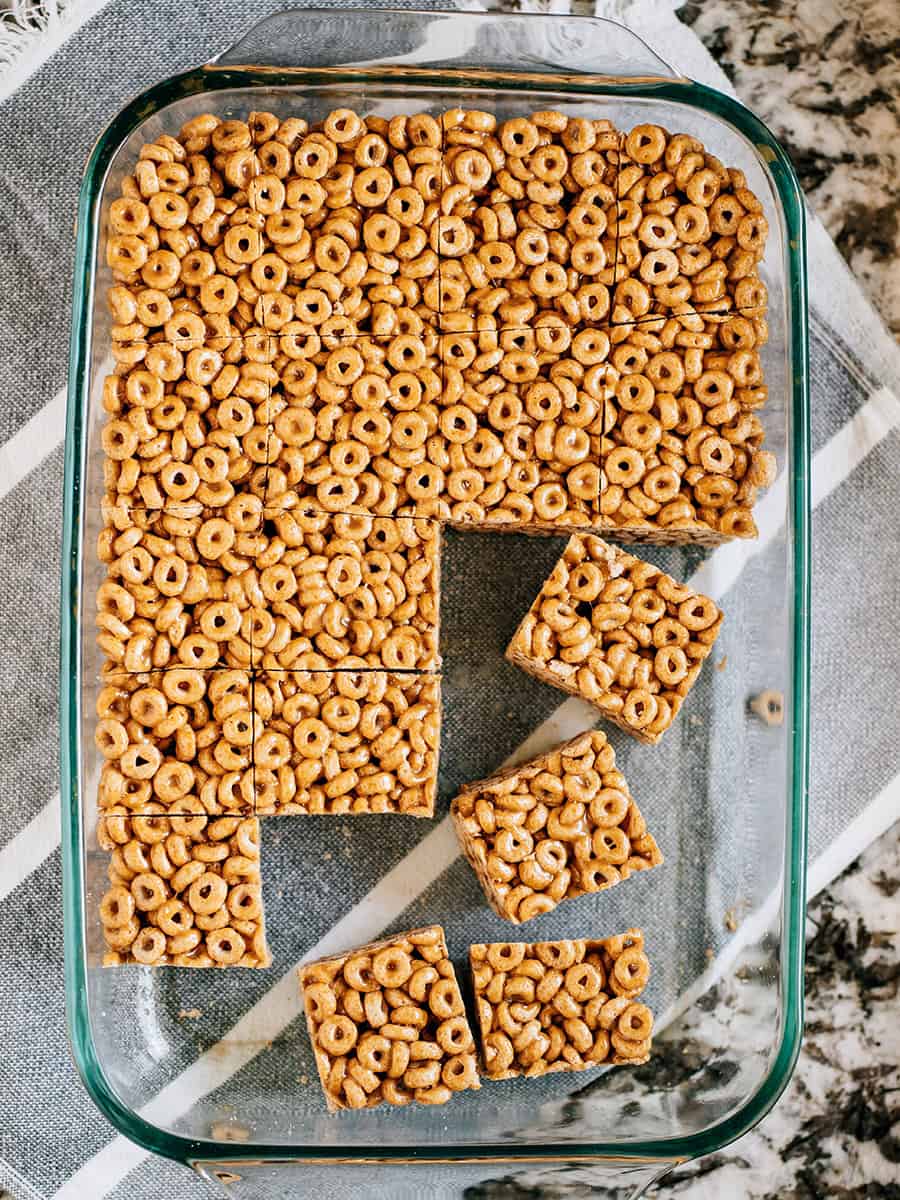 Peanut Butter Cheerio Bars The Recipe Life