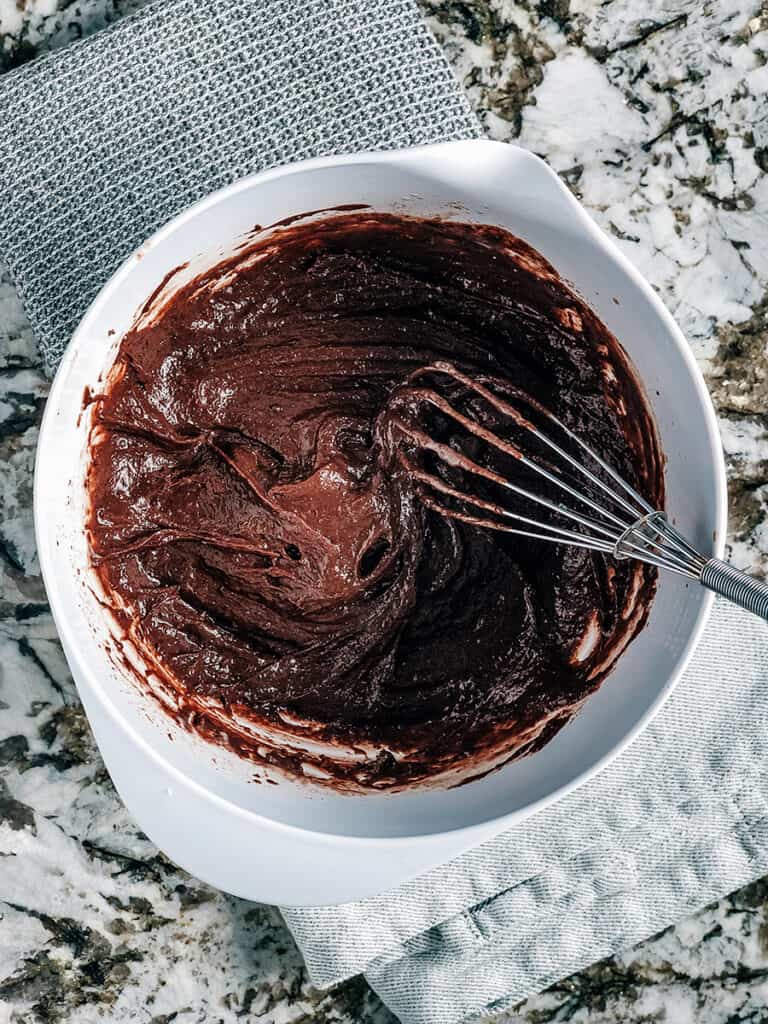 Whipped chocolate pudding
