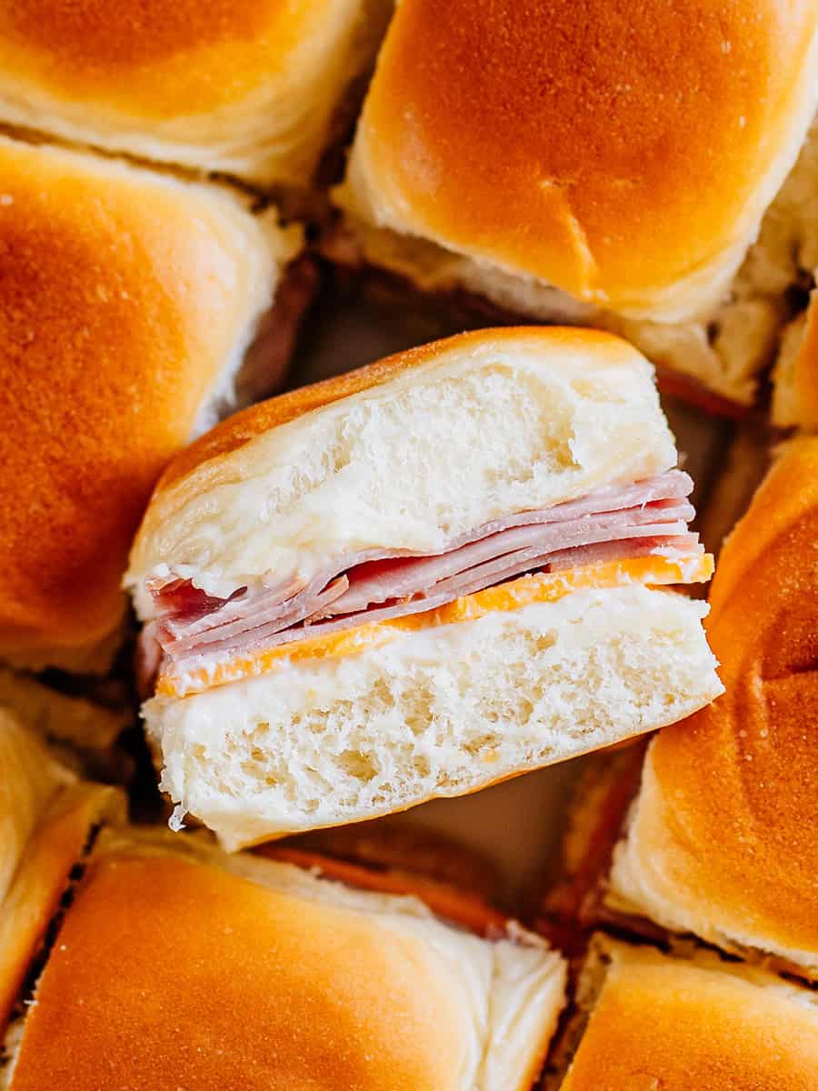 Cold Ham and Cheese Picnic Sliders - The Recipe Life