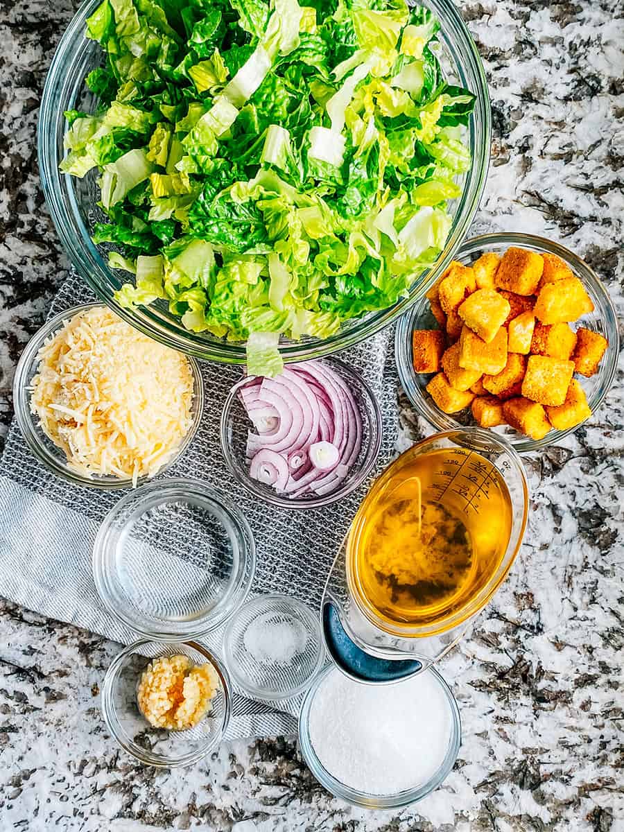 Sweet and Simple Parmesan Salad - The Recipe Life
