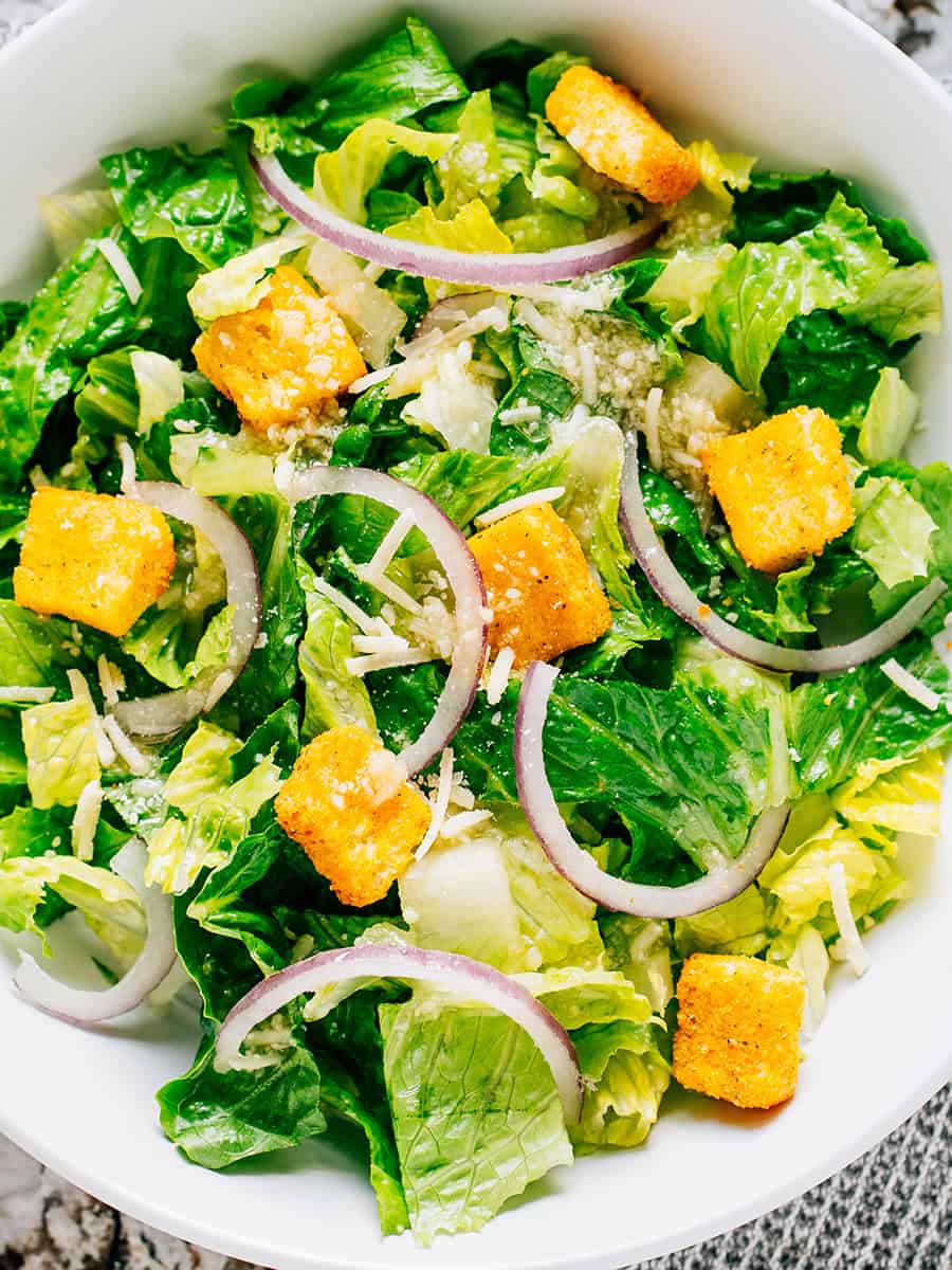 Sweet and Simple Parmesan Salad - The Recipe Life