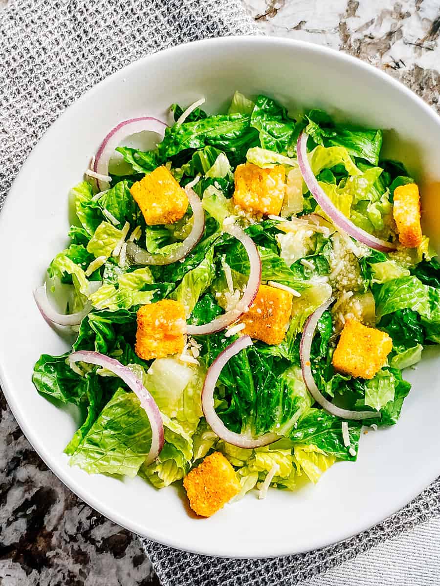 Sweet and Simple Parmesan Salad - The Recipe Life