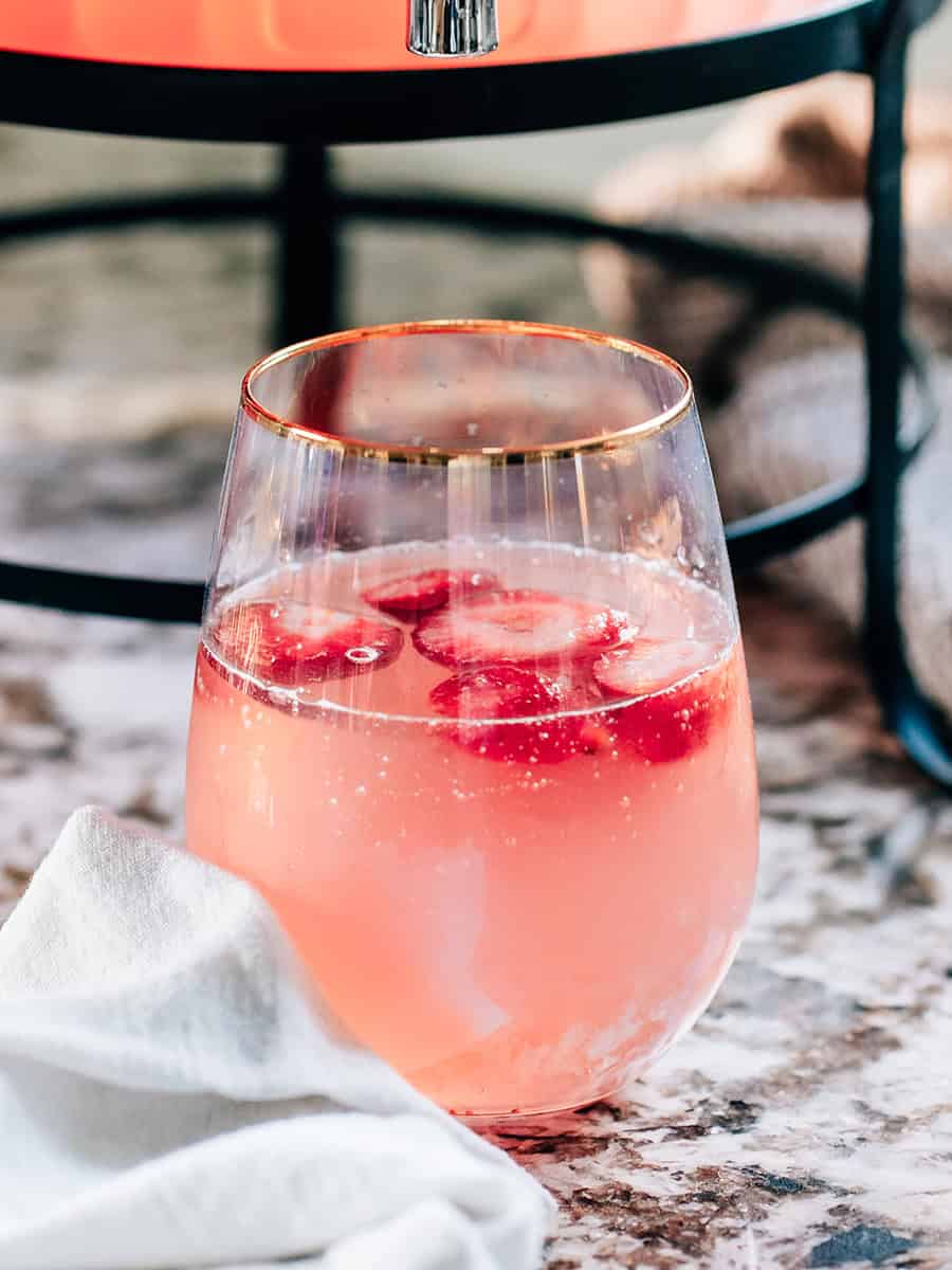 Strawberry Lemonade Punch - The Recipe Life